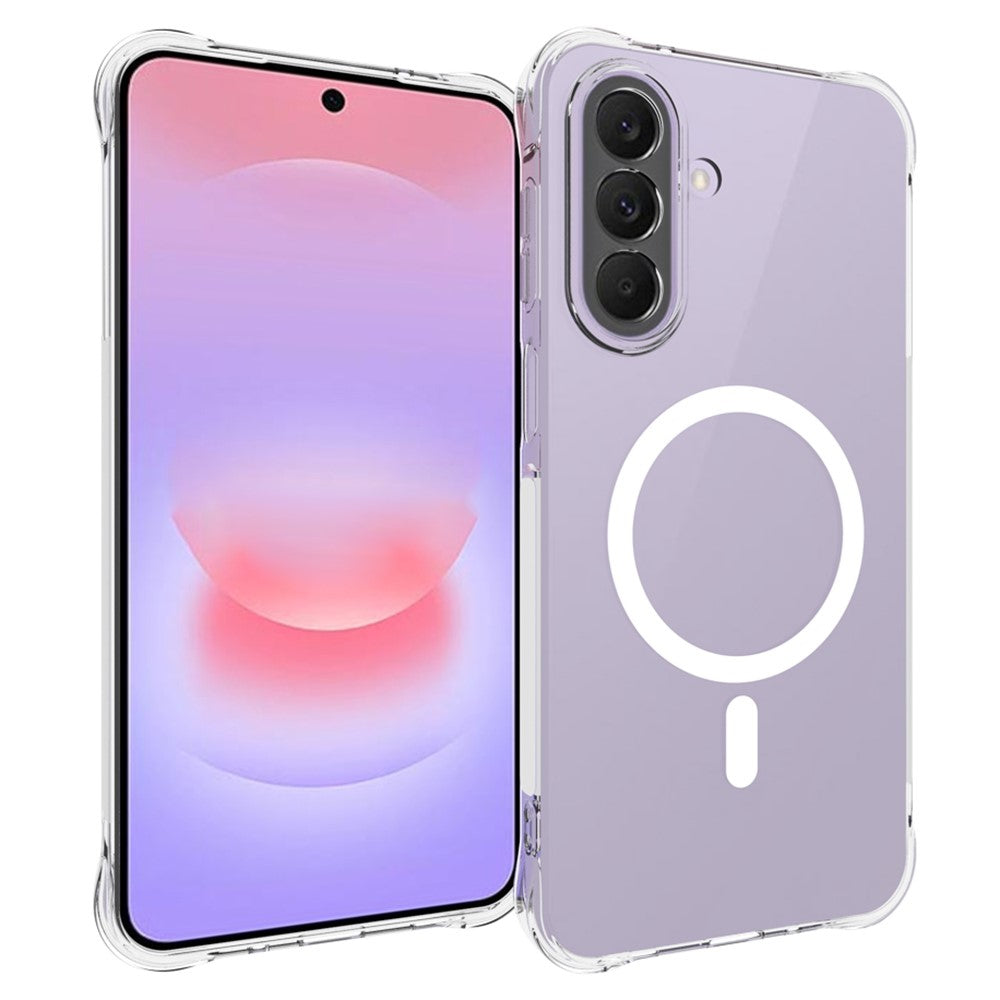 Samsung Galaxy S26+ Magnetiskt TPU-Skal - Genomskinligt
