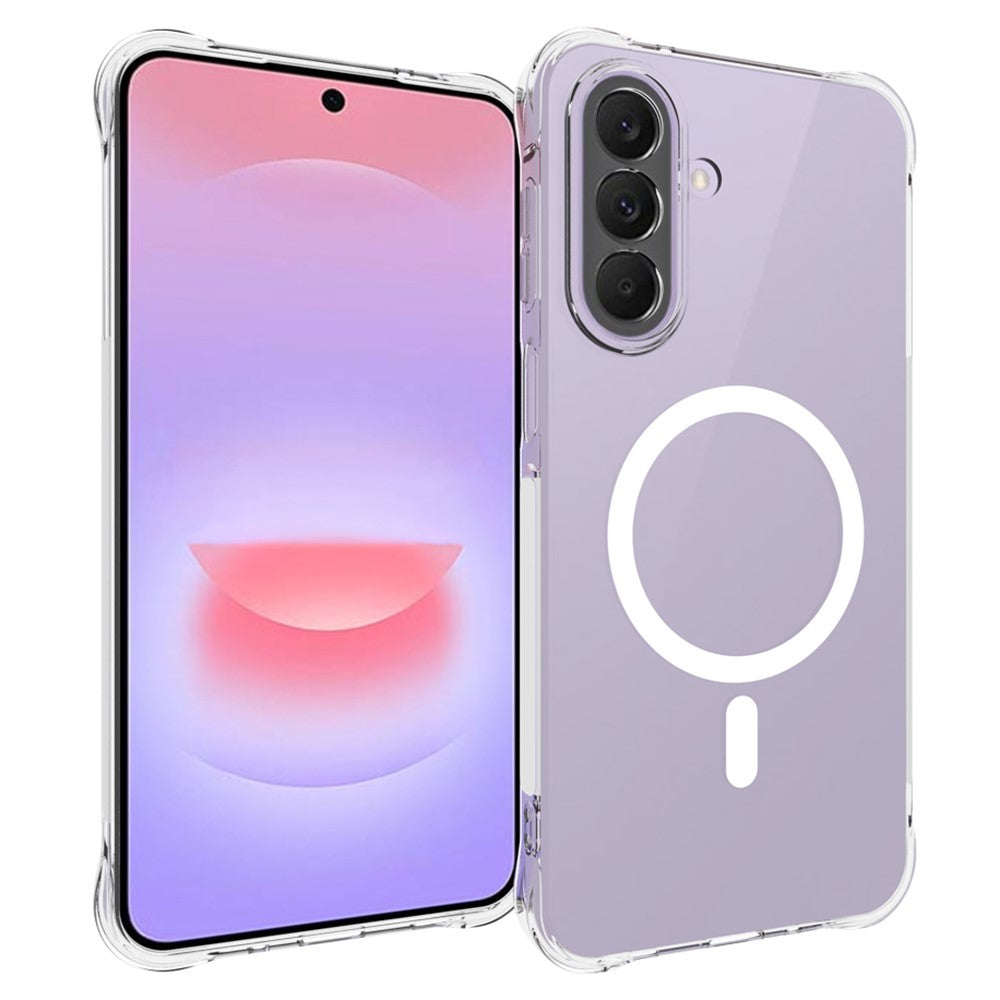 Samsung Galaxy A57 5G Magnetiskt TPU-Skal - Genomskinligt