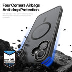 DUX DUCIS For iPhone 17 Case Yind Series PC+TPU Phone Cover Compatible with MagSafe - Black