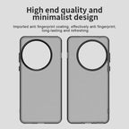 OnePlus 13 Case PC+TPU+PET Matte Anti-Drop Phone Back Cover - Black