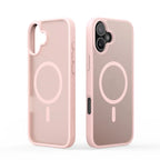 DUX DUCIS For iPhone 17 Case Yind Series PC+TPU Phone Cover Compatible with MagSafe - Light Pink