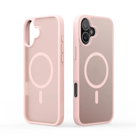 DUX DUCIS iPhone 17 -kuoret, Yind-sarjan PC+TPU-puhelinkuori, yhteensopiva MagSafen kanssa - Vaaleanpunainen