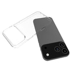 iPhone 17 Pro Max Case Watermark Resistant TPU Clear Phone Back Cover