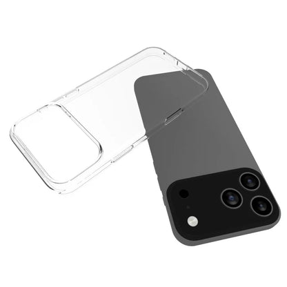 iPhone 17 Pro Max -suojakuori – vesileimankestävä kirkas TPU-takakuori