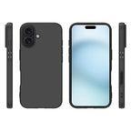 For iPhone 16 Case Matte Soft TPU Anti-Fingerprint Phone Cover