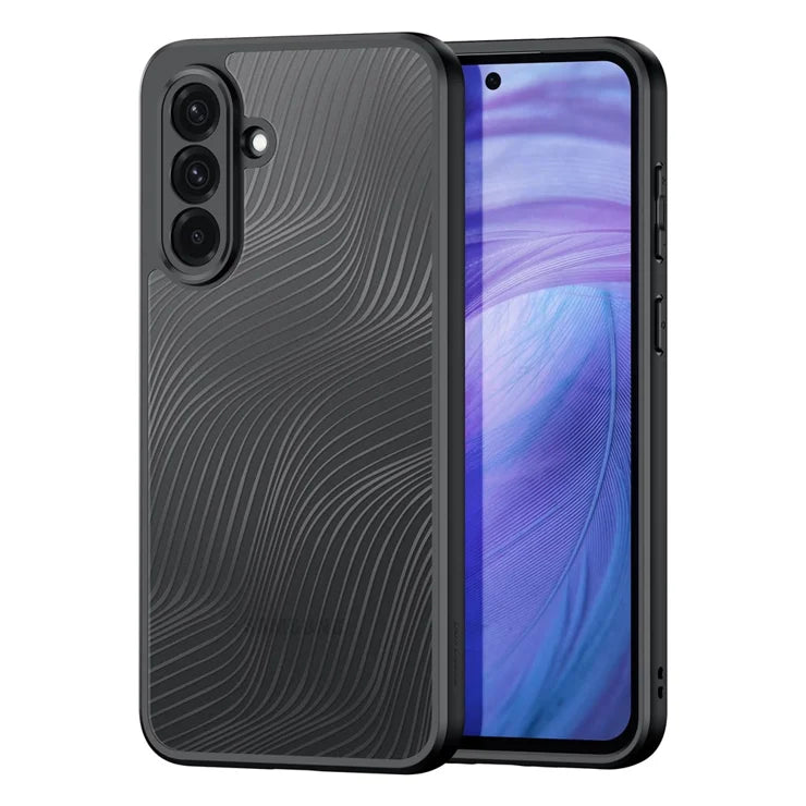 DUX DUCIS For Samsung Galaxy A56 5G / A36 5G Case Aimo Series TPU+PC Matte Drop-Proof Phone Cover (REACH Certification) - Black