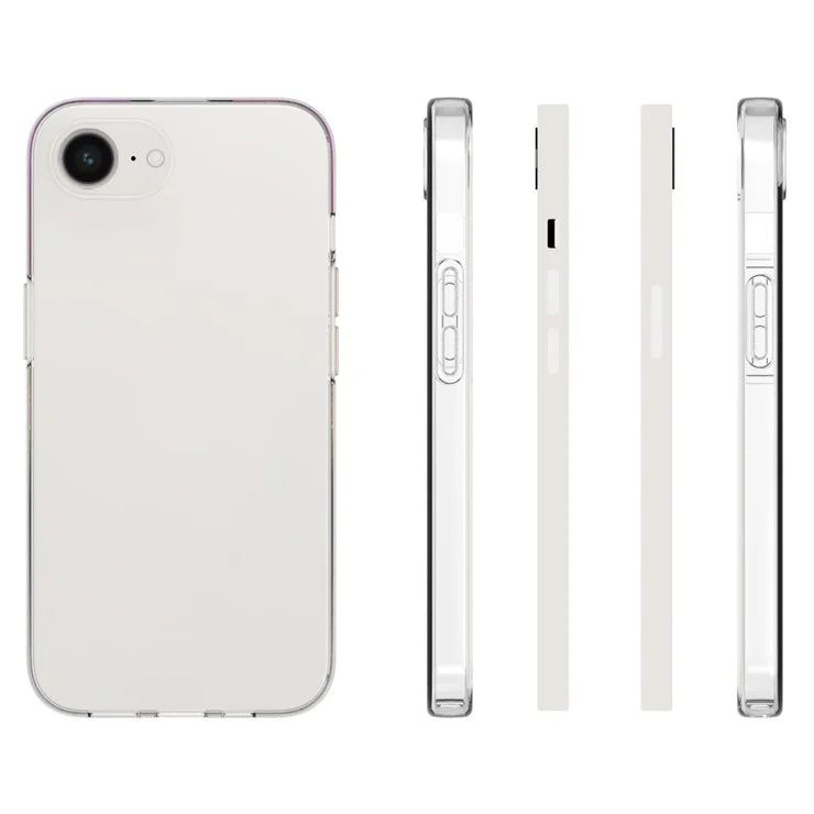iPhone 17th / 16th Slim Clear Phone Case Watermark Resistant TPU Back Cover
