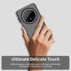 Huawei Mate 70 Pro / 70 Pro+ Case PC+TPU+PET Matte Anti-Drop Phone Back Cover - Black