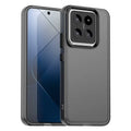 Xiaomi 14 Pro Case PC+TPU+PET Matte Anti-Drop Phone Back Cover - Black