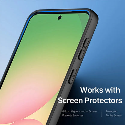 DUX DUCIS Til Samsung Galaxy A57 5G Cover Aimo Serie TPU+PC Mats Drop-proof Telefoncover (REACH Certificering) - Sort