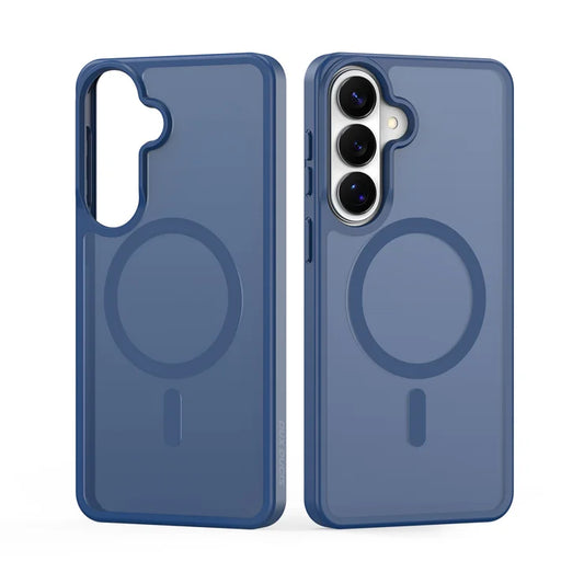 DUX DUCIS For Samsung Galaxy S26+ Magnetic Case  Yind Series PC+TPU Phone Cover - Dark Blue