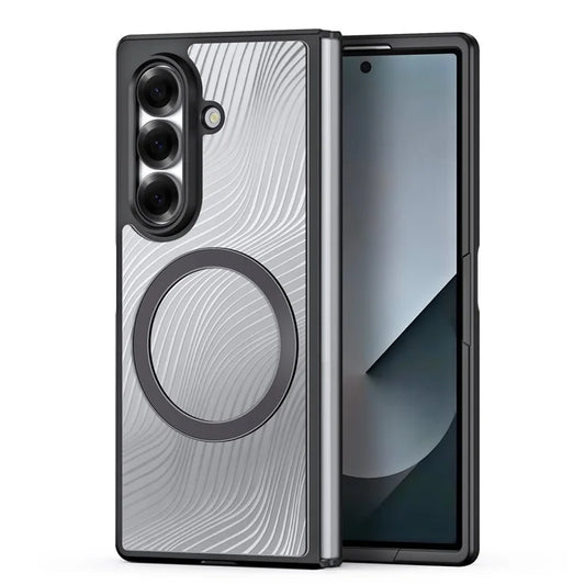 DUX DUCIS For Samsung Galaxy Z Fold7 5G Case  Aimo Series Magnetic Case PC+TPU Slim Cover (REACH Certification) - Black