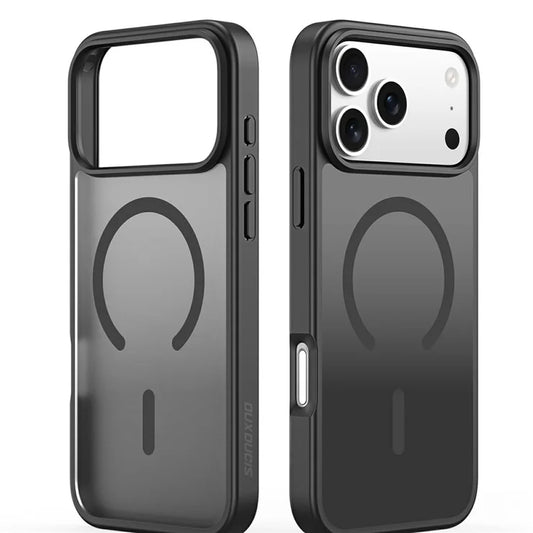 DUX DUCIS Yind Series For iPhone 17 Pro Case TPU + PC Matte Phone Cover Compatible with MagSafe - Black