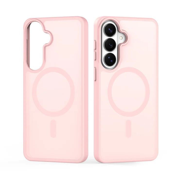 DUX DUCIS For Samsung Galaxy S26 Magnetic Case  Yind Series PC+TPU Phone Cover - Light Pink