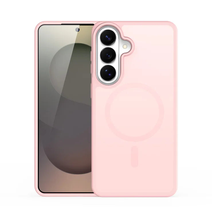 DUX DUCIS For Samsung Galaxy S26+ Magnetic Case  Yind Series PC+TPU Phone Cover - Light Pink