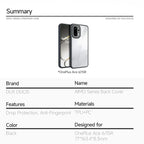 DUX DUCIS For OnePlus Ace 6 5G / OnePlus Ace 6T 5G / OnePlus 15R 5G Case Aimo Series TPU+PC Matte Drop-proof Phone Cover (REACH Certification) - Black