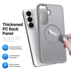 DUX DUCIS For Samsung Galaxy S26 Magnetic Case Yind Series PC+TPU Phone Cover - Grey