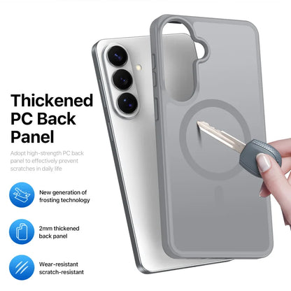 DUX DUCIS For Samsung Galaxy S26 Magnetic Case  Yind Series PC+TPU Phone Cover - Grey