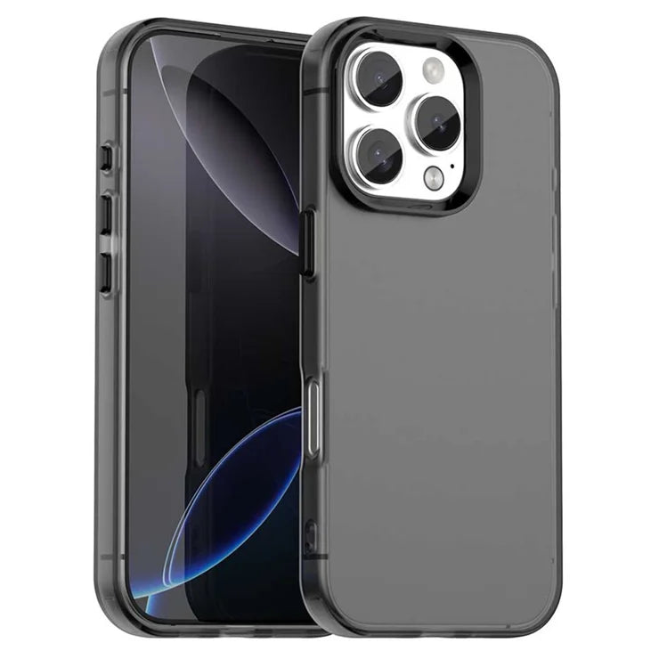 iPhone 16 Pro Max cover PC+TPU+PET mat anti-drop bagsidecover - sort