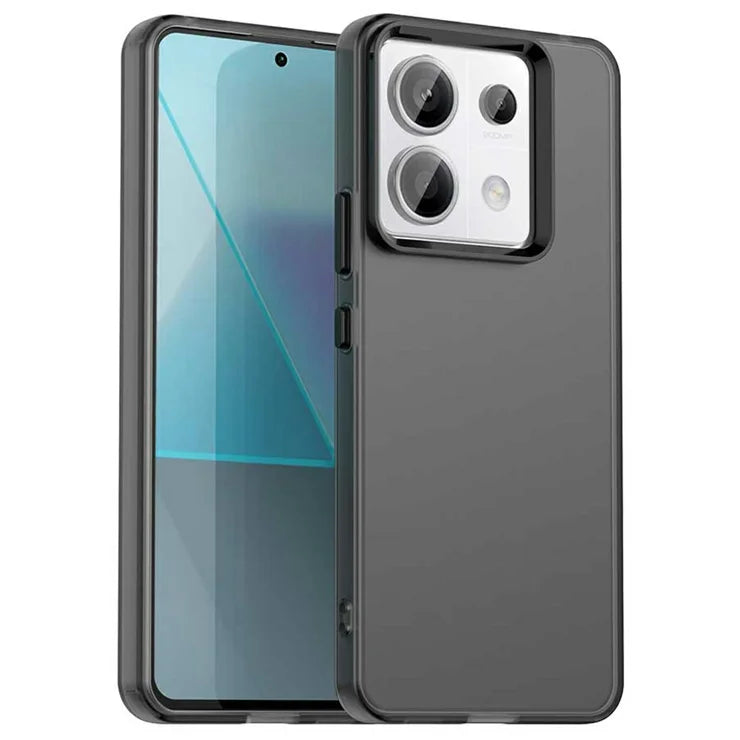 Xiaomi Redmi Note 13 Pro 5G / Poco X6 5G Phone Back Cover - Black