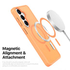 DUX DUCIS For Samsung Galaxy S26 Magnetic Case Yind Series PC+TPU Phone Cover - Orange