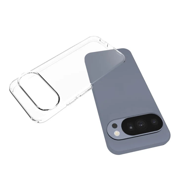 For Google Pixel 11 Pro Case Watermark Resistant TPU Phone Back Cover - Transparent