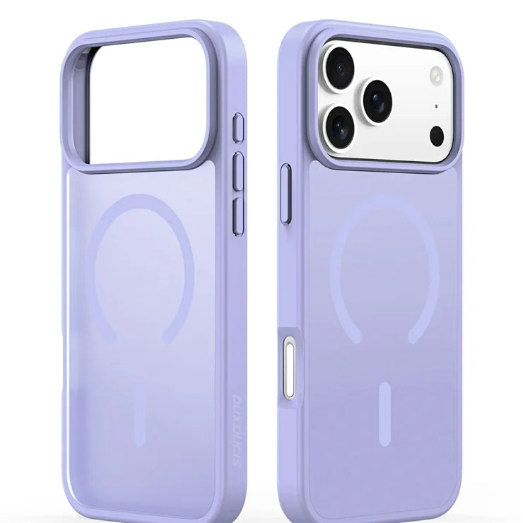 DUX DUCIS Yind Series til iPhone 17 Pro TPU + PC mat telefoncover kompatibel med MagSafe - Lyslilla
