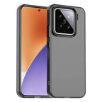Xiaomi 15 Case PC+TPU+PET Matte Anti-Drop Phone Back Cover - Black