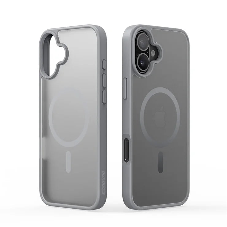 DUX DUCIS For iPhone 17 Case Yind Series PC+TPU Phone Cover Compatible with MagSafe - Grey