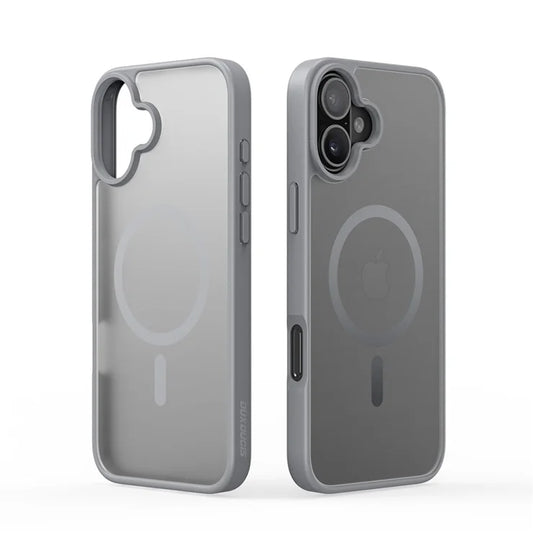 DUX DUCIS iPhone 17 -kuoret, Yind-sarjan PC+TPU-puhelinkuori, yhteensopiva MagSafen kanssa - Harmaa