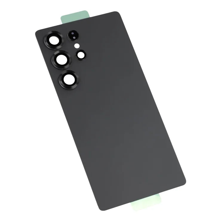 Til Samsung Galaxy S25 Ultra S938 OEM Batteridæksel med Kameraobjektivdæksel - Sort