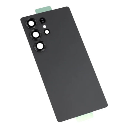 Til Samsung Galaxy S25 Ultra S938 OEM Batteridæksel med Kameraobjektivdæksel - Sort