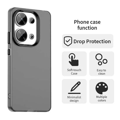 Xiaomi Redmi Note 13 Pro 4G / Poco M6 Pro 4G Telefon Bagcover - Sort