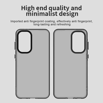 Samsung Galaxy A36 5G / A56 5G Cover PC+TPU+PET Mat Anti-drop Telefon Bagcover - Sort