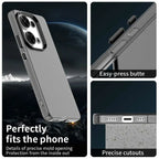 Xiaomi Redmi Note 13 Pro 4G / Poco M6 Pro 4G Phone Back Cover - Black