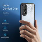 DUX DUCIS For OnePlus Ace 5 Ultra 5G / OnePlus Nord 5 5G Case Aimo Series TPU+PC Matte Drop-proof Phone Cover (REACH Certification) - Black