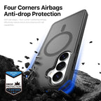 DUX DUCIS For Samsung Galaxy S26+ Magnetic Case Yind Series PC+TPU Phone Cover - Black