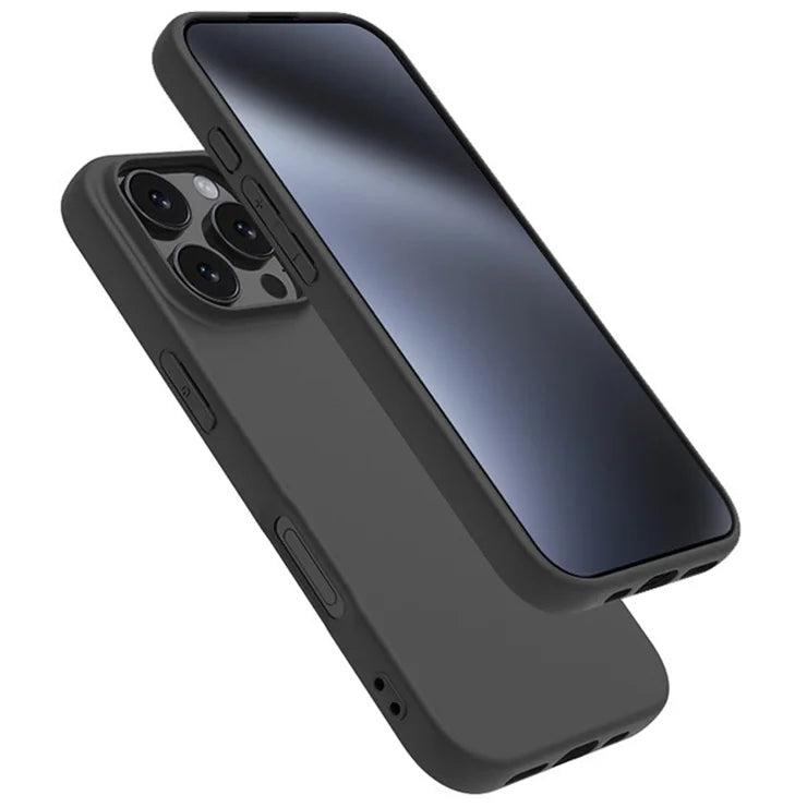 For iPhone 16 Pro Max Case Matte Anti-Scratch Soft TPU Slim Phone Cover