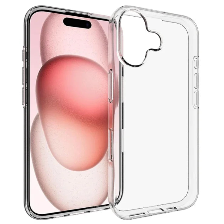 iPhone 17 Case Watermark Resistant TPU Clear Phone Back Cover