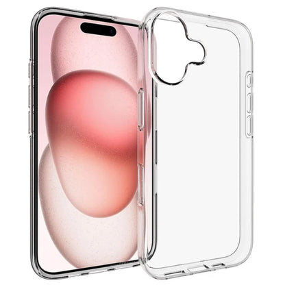 iPhone 17 Cover Vandmærkebestandigt TPU Gennemsigtigt Telefoncover