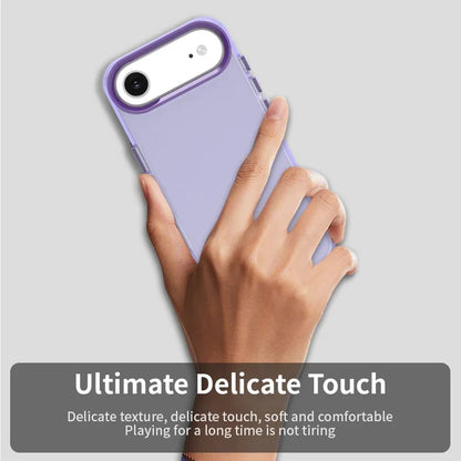 iPhone Air Case PC + TPU + PET Mat Anti-Drop Telefonbagside - Lilla