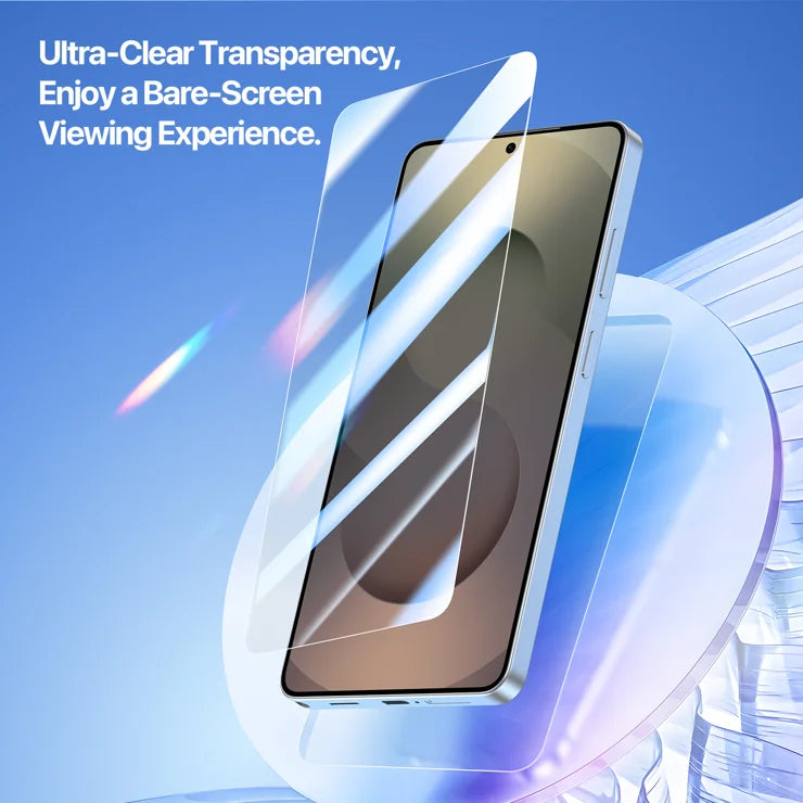 DUX DUCIS For Samsung Galaxy S26 Screen Protector Roga Series 2.5D High Aluminum Glass Film with Easy Installation Kit - Clear