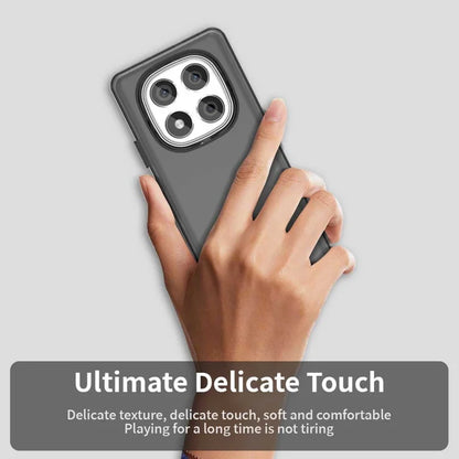 Xiaomi Redmi Note 14 Pro 4G Case PC + TPU + PET Matte Anti-Drop Phone Back Cover - Black