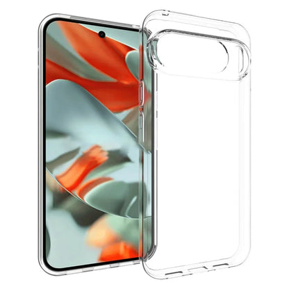 Til Google Pixel 10 Pro XL Gennemsigtigt Telefoncover Vandmærkeresistent TPU Bagcover
