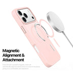 DUX DUCIS Yind Series For iPhone 17 Pro Max Case TPU + PC Matte Phone Cover Compatible with MagSafe - Light Pink
