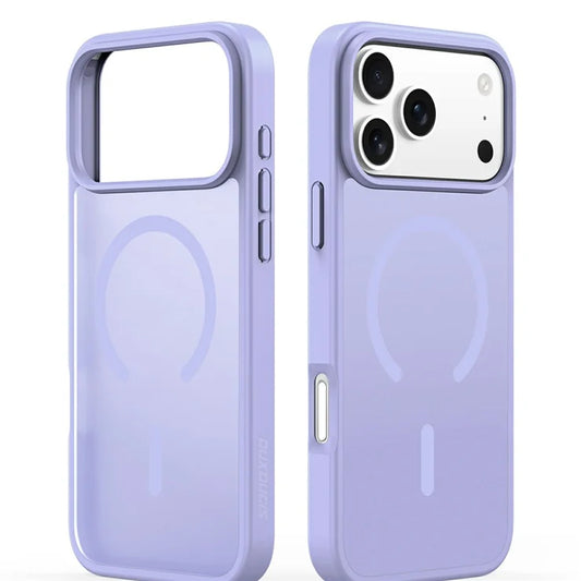 DUX DUCIS Yind Series -suojakuori iPhone 17 Pro Maxille, TPU + PC mattapintainen puhelinkuori, yhteensopiva MagSafen kanssa – vaaleanvioletti