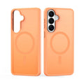 DUX DUCIS For Samsung Galaxy S26 Magnetic Case Yind Series PC+TPU Phone Cover - Orange