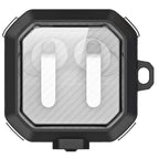 DUX DUCIS SECE Series For Samsung Galaxy Buds4 / Buds4 Pro Case Shockproof PC + TPU Earphone Cover with Metal Hook - Black