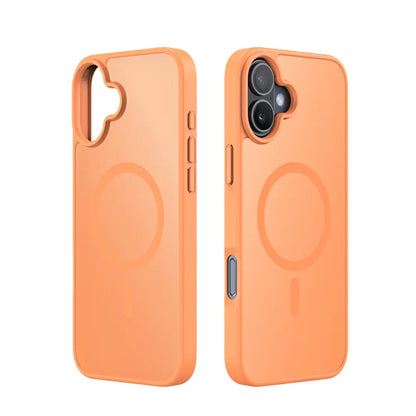 DUX DUCIS For iPhone 17 Case  Yind Series PC+TPU Phone Cover Compatible with MagSafe - Orange