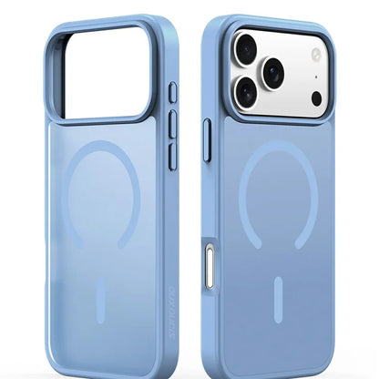 DUX DUCIS Yind Series iPhone 17 Pro -puhelinkuori TPU + PC Matta MagSafe-yhteensopiva - Baby Blue